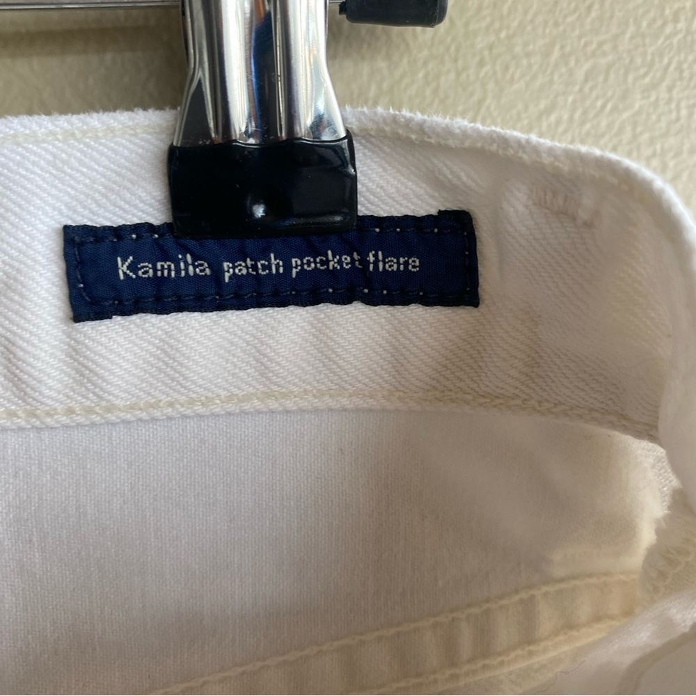 Citizens of Humanity Kamila Patch Pocket Flare White Jeans Size 27 - Picture 7 of 13